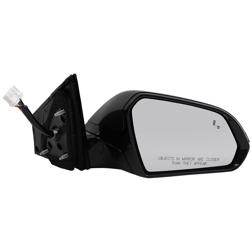 Power Mirror for 2018-2019 Sonata Blind Spot Detection Turn Signal Indicator Memory Heated 87620C2570 Right HY1321240