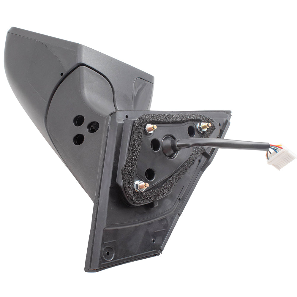 Power Mirror for 2015-2017 Sonata Paint To Match Black Cap & Textured Black Base Blind Spot Detection Turn Signal Indicator Heated 87610C2020 Left HY1320236