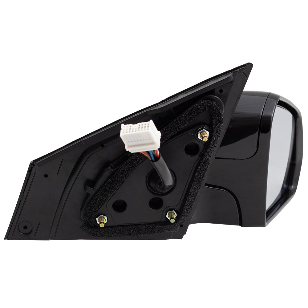 Power Mirror for 2015-2017 Sonata Paint To Match Black Cap & Gloss Black Base Blind Spot Detection Turn Signal Indicator Memory Heated 87610C2070 Set HY1320229