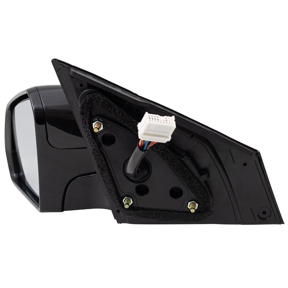 Power Mirror for 2015-2017 Sonata Paint To Match Black Cap & Gloss Black Base Blind Spot Detection Turn Signal Indicator Memory Heated 87610C2070 Left HY1320229