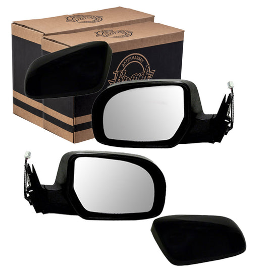 Power Mirror for 2011-2014 Outback Paint To Match & Textured Black Covers Heated for 2011-2014 Legacy 91036AJ15B Set SU1320124