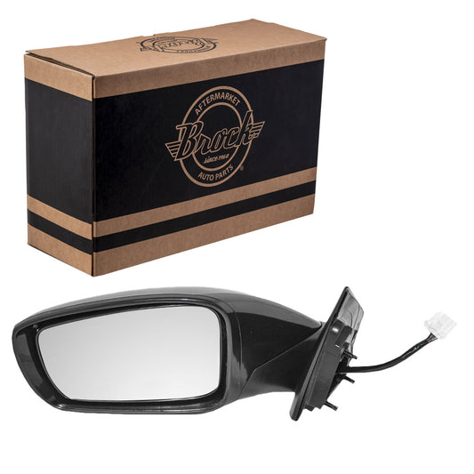 Power Mirror for 2011-2014 Sonata Exc Hybrid Turn Signal Indicator Heated 876103Q110 Left HY1320168