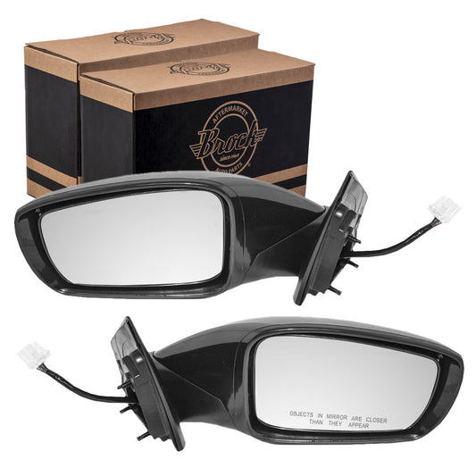 Power Mirror for 2011-2014 Sonata Exc Hybrid Turn Signal Indicator Heated 876103Q110 Set HY1320168