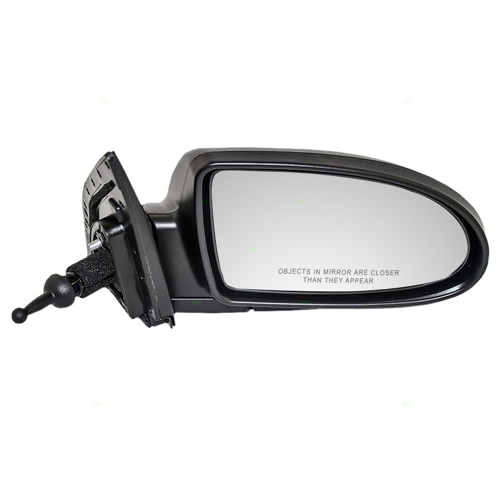 Manual Mirror for 2006-2009 Accent Sedan 876201E040 Right