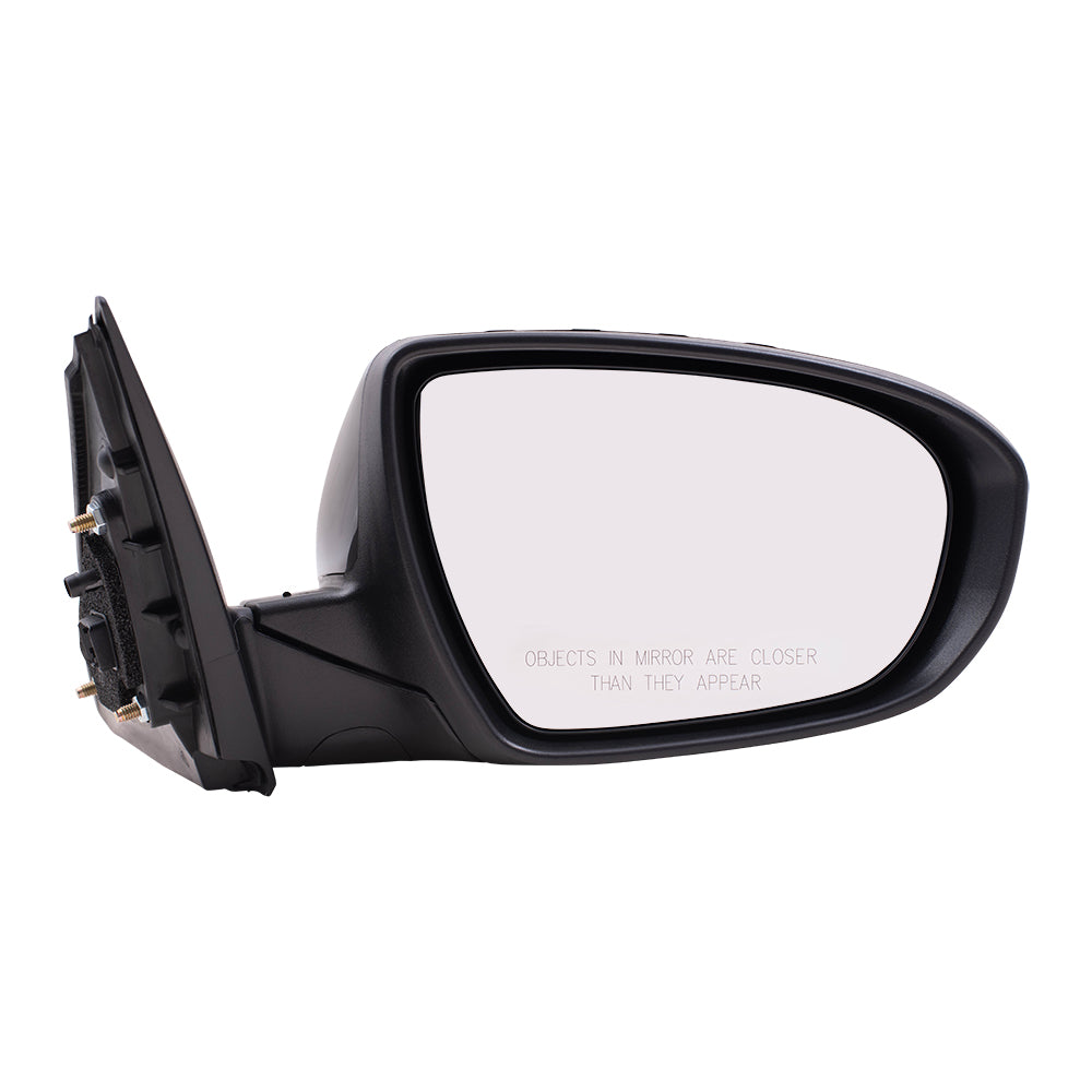 Power Mirror for 2011-2013 Optima Turn Signal Indicator Manual Fold 876202T110 Right KI1321152