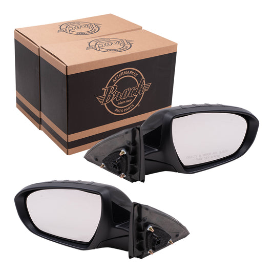 Power Mirror for 2011-2013 Optima Turn Signal Indicator Manual Fold 876102T130 Set KI1320152