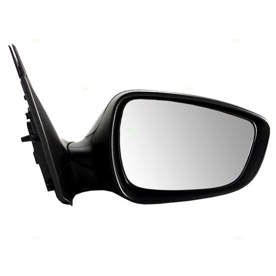 Brock Replacement Passengers Power Side View Mirror Textured Compatible with Accent 87620-1R250