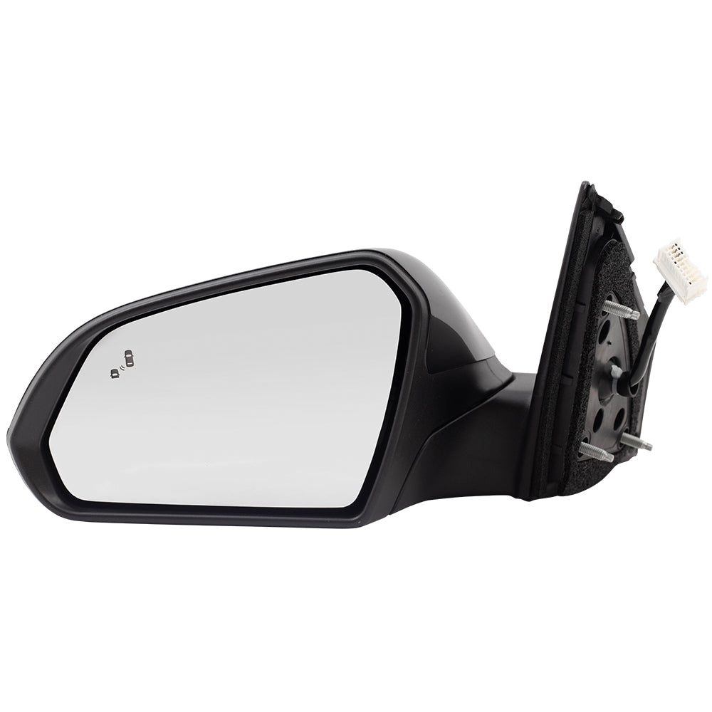 Power Mirror for 2018-2019 Sonata Blind Spot Detection 87610C2620 Left HY1320237