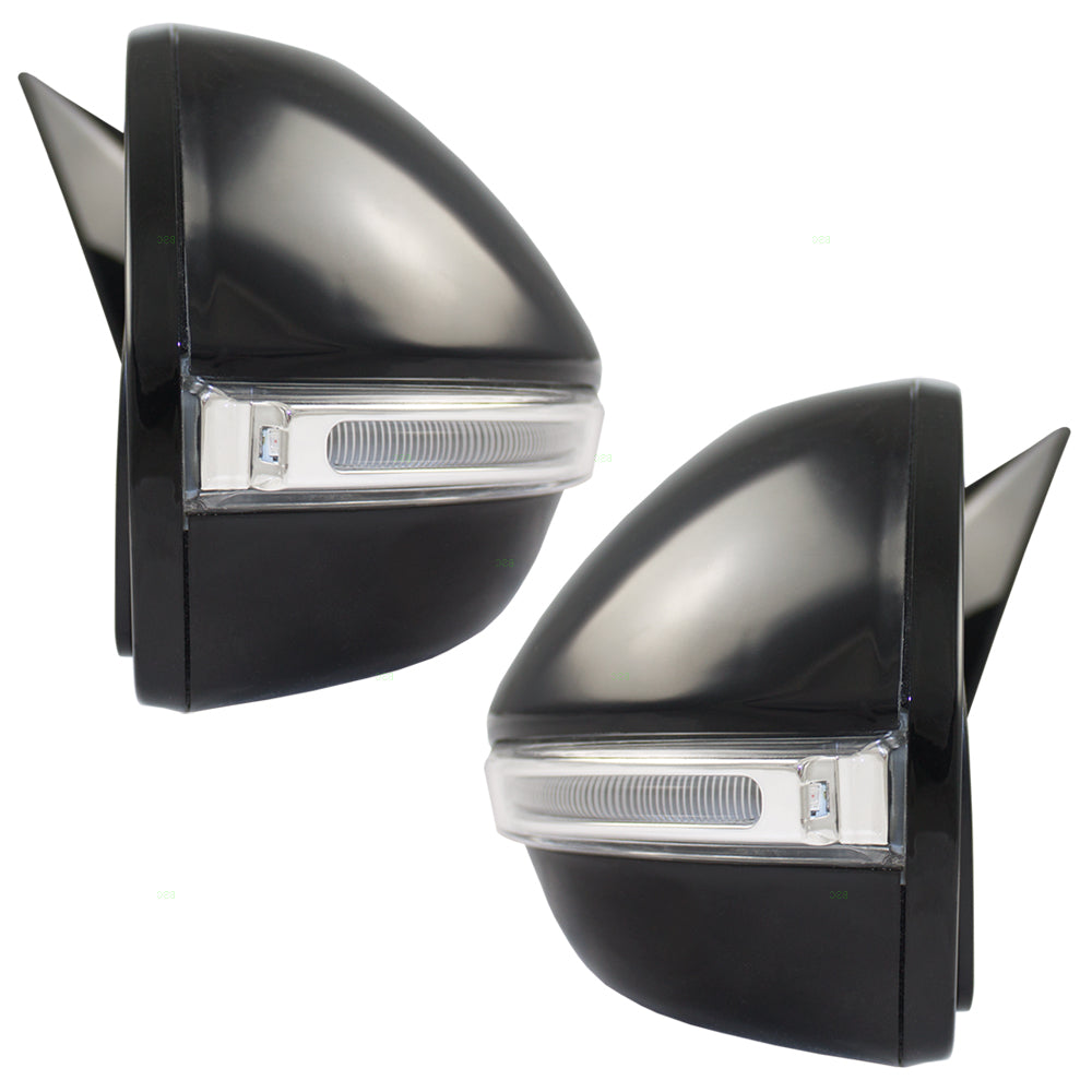 Power Mirror for 2013-2016 Santa Fe Turn Signal Indicator Heated for 2013-2016 Santa Fe Sport 87610B8034 Set HY1320207