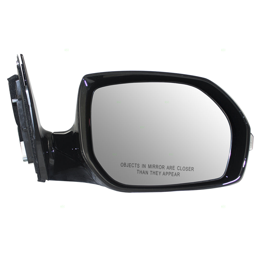 Brock Replacement Passengers Power Side View Mirror Heated w/ Signal Compatible with Santa Fe 87620-B8018 HY1321207