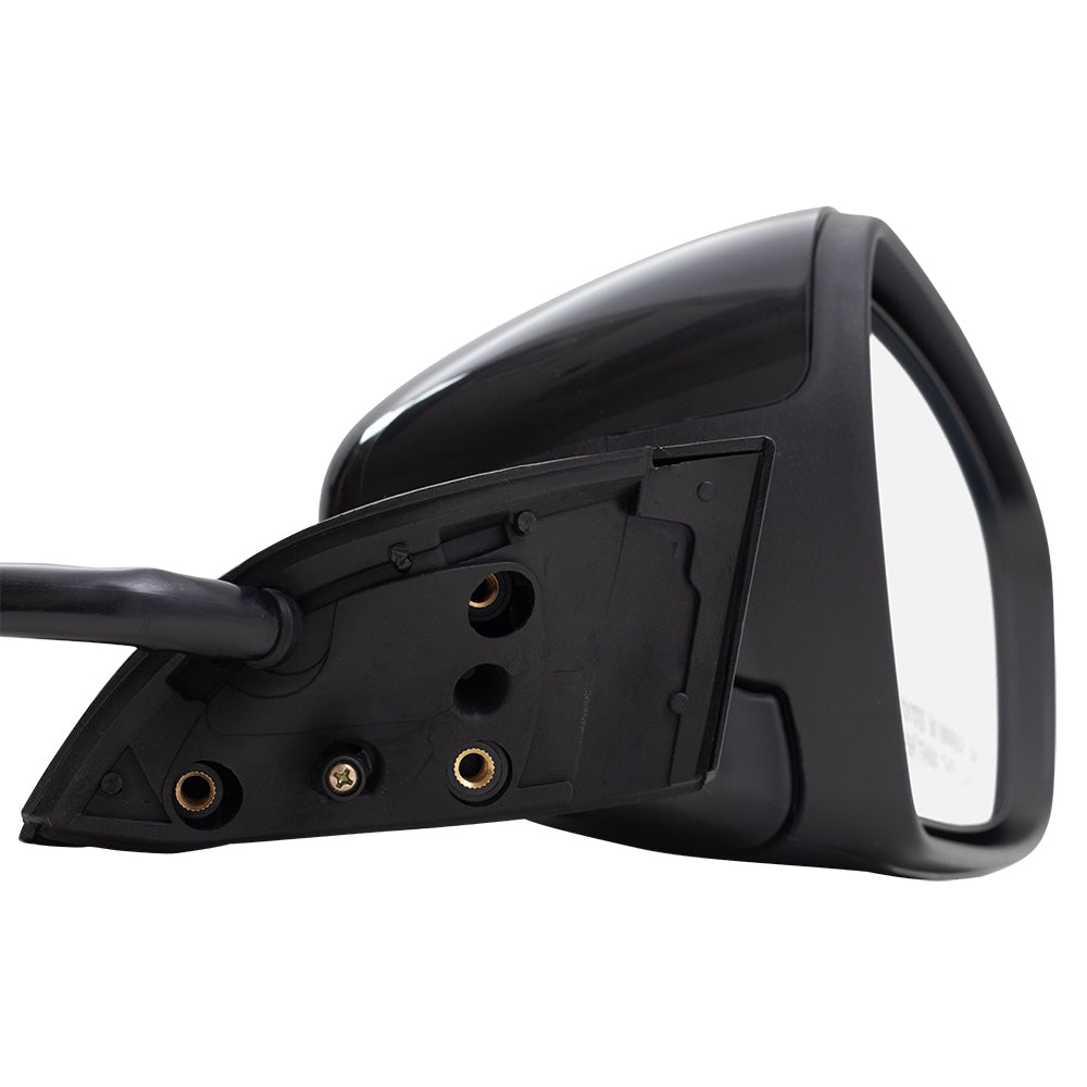 Brock Replacement Pair Side View Power Mirrors Compatible with 2017-2018 Forte Forte5 Power Folding Set Heated Signal Puddle Lamp Blind Spot Detection 87610B0040 87610B0040