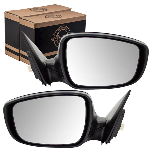 Power Mirror for 2011-2013 Elantra Sedan Turn Signal Indicator Heated 876103X150 Set HY1320178