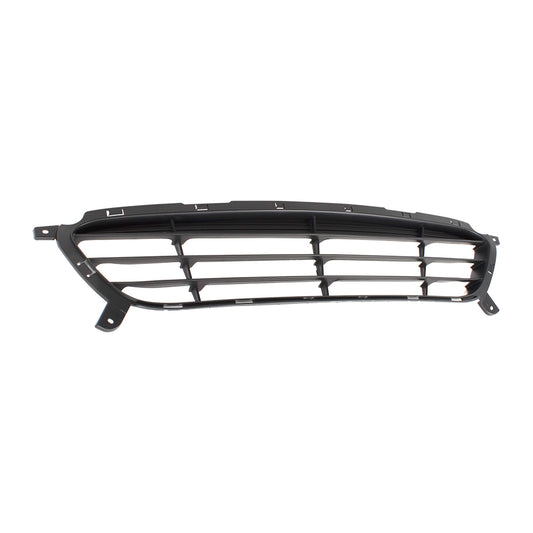Brock Replacement Front Bumper Lower Center Grille Textured Black Molding Replacement for 12-14 Accent 865611R000 HY1036116