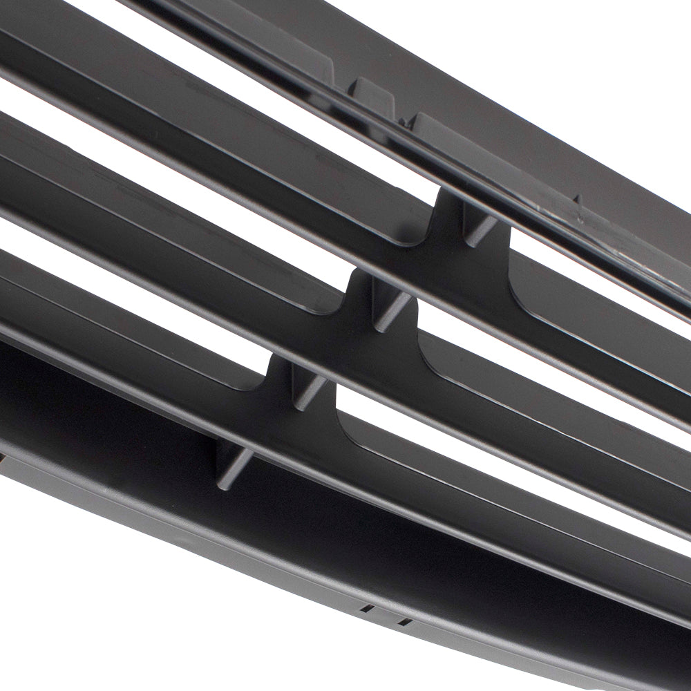 Brock Replacement Front Bumper Lower Center Grille Textured Black Molding Replacement for 12-14 Accent 865611R000 HY1036116