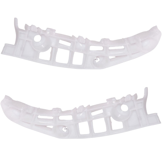 Front Upper Driver Left Passenger Right Bumper Cover Retainer Bracket Set Compatible with 2016-2018 Mitsubishi Outlander 2018-2022 Mitsubishi Outlander PHEV 6400H313 6400H314 MI1032106 MI1033106