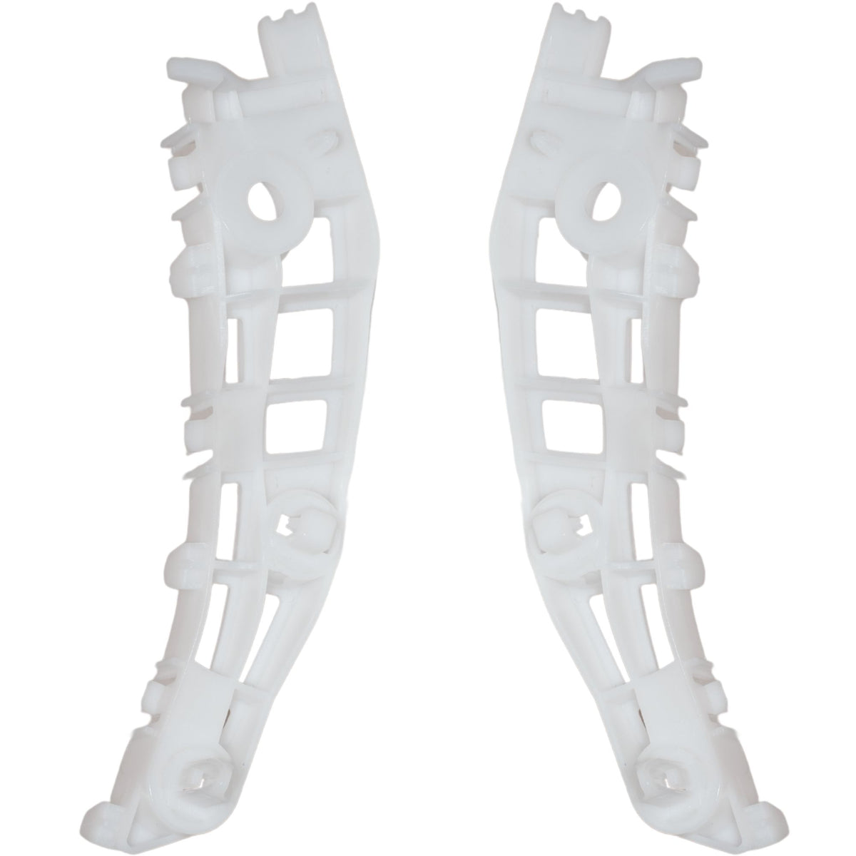 Front Upper Driver Left Passenger Right Bumper Cover Retainer Bracket Set Compatible with 2016-2018 Mitsubishi Outlander 2018-2022 Mitsubishi Outlander PHEV 6400H313 6400H314 MI1032106 MI1033106