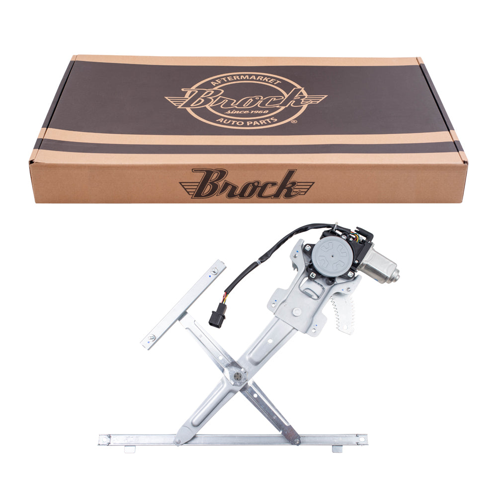 Window Regulator w/ Motor for 2008-2011 Lancer Built To 2/11 Front 5713A126 Right MI1351122