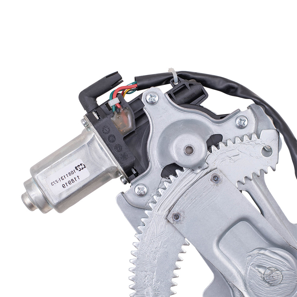 Window Regulator w/ Motor for 2008-2011 Lancer Built To 2/11 Front 5713A126 Right MI1351122