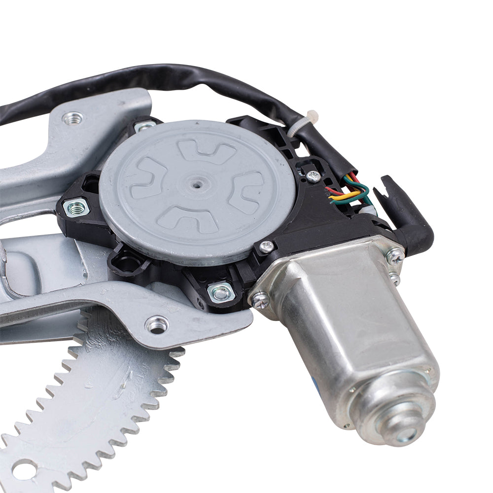 Window Regulator w/ Motor for 2008-2011 Lancer Built To 2/11 Front 5713A126 Right MI1351122