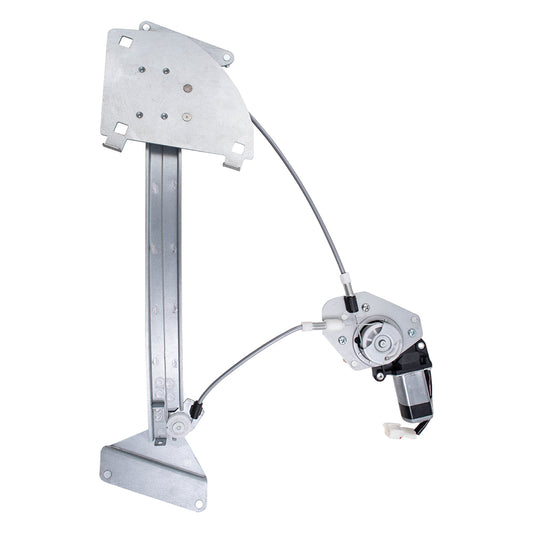 Brock Replacement Passenger Side Power Window Regulator w/ Motor Compatible with 2003-2008 Tiburon