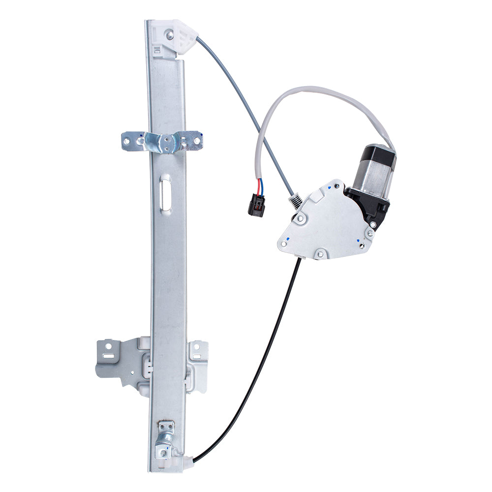 Window Regulator w/ Motor for 1998-2002 Passport Rear for 1998-2004 Rodeo 8972544551 Left IZ1550102