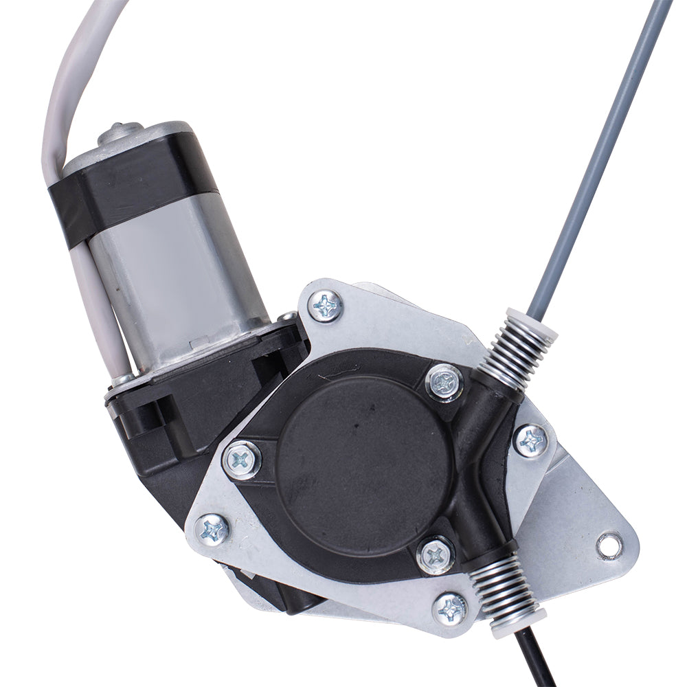 Window Regulator w/ Motor for 1998-2002 Passport Rear for 1998-2004 Rodeo 8972544551 Left IZ1550102