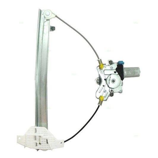 Brock Replacement Passengers Front Power Window Lift Regulator with Motor Assembly Compatible with 99-05 Sonata 8240438011