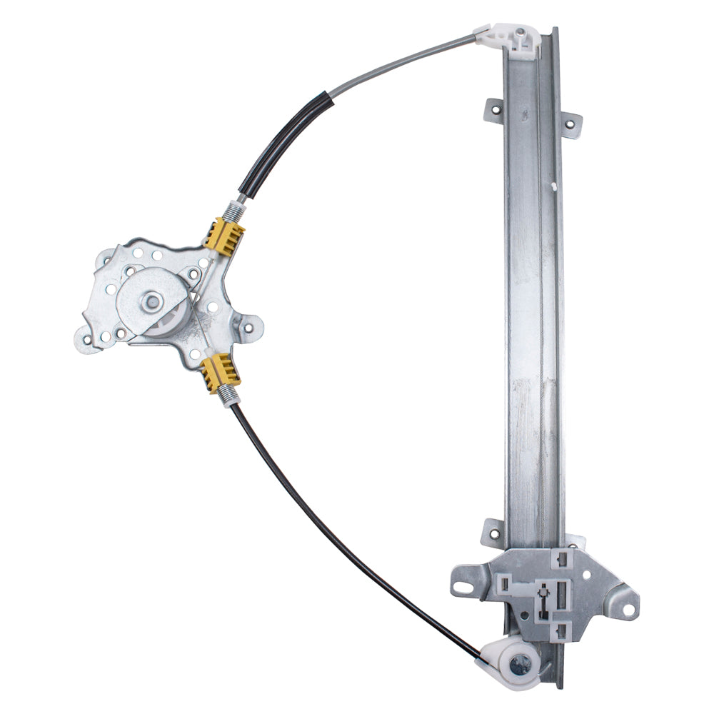 Window Regulator w/o Motor for 2003-2006 Outlander Front MR573877 Set MI1350124