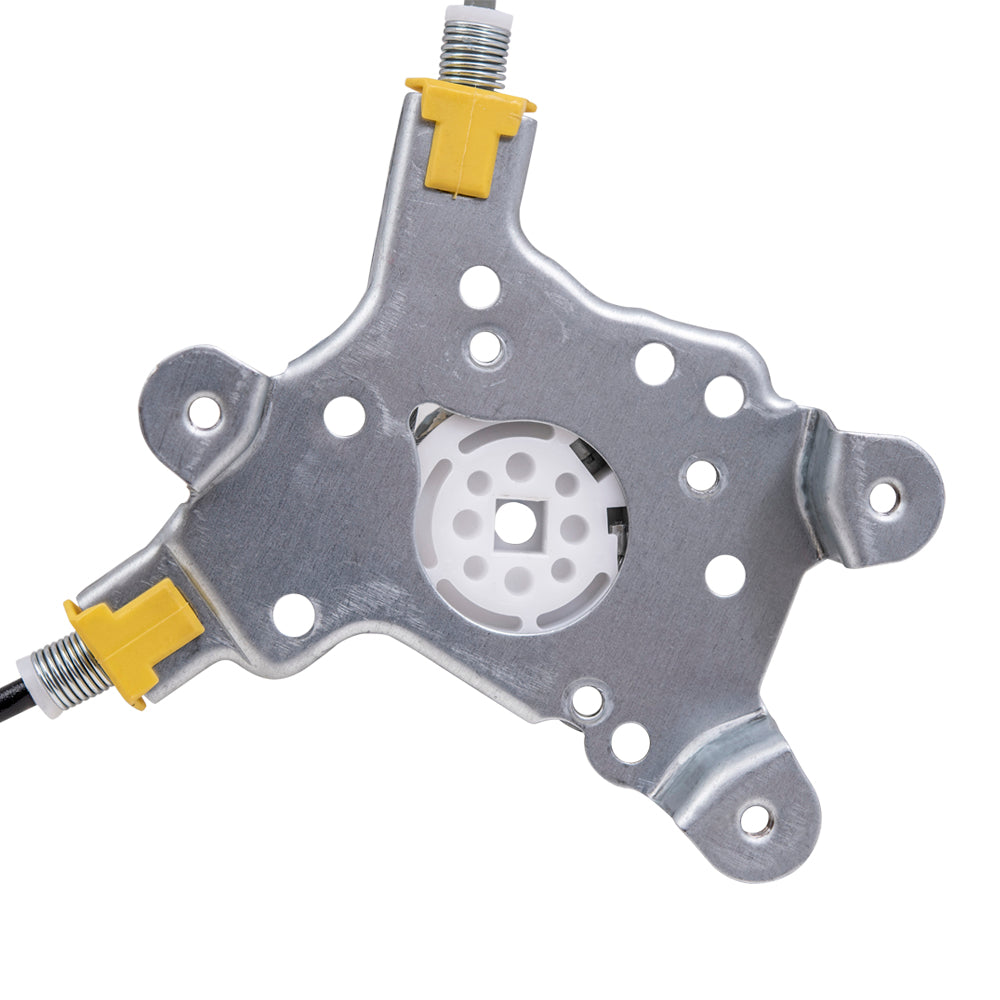 Window Regulator w/o Motor for 2003-2006 Outlander Front MR573877 Set MI1350124