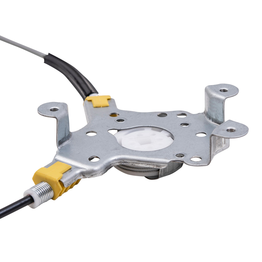 Window Regulator w/o Motor for 2003-2006 Outlander Front MR573877 Set MI1350124