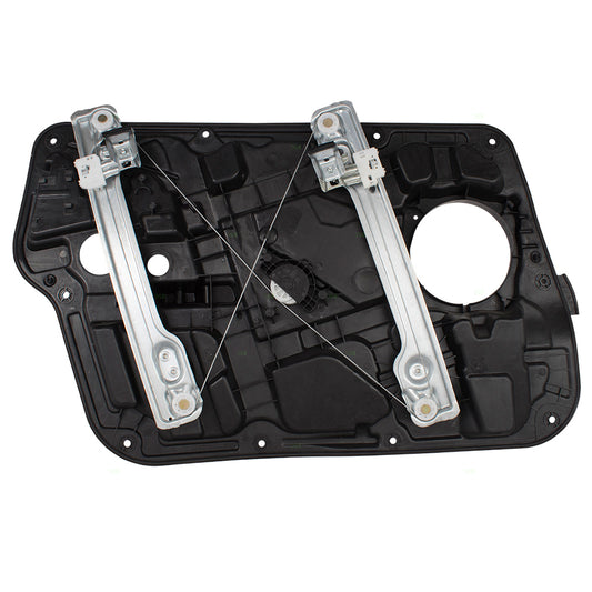 Brock Replacement Passengers Front Power Window Regulator Module Compatible with 11-14 Sonata 824813Q000 824813Q001
