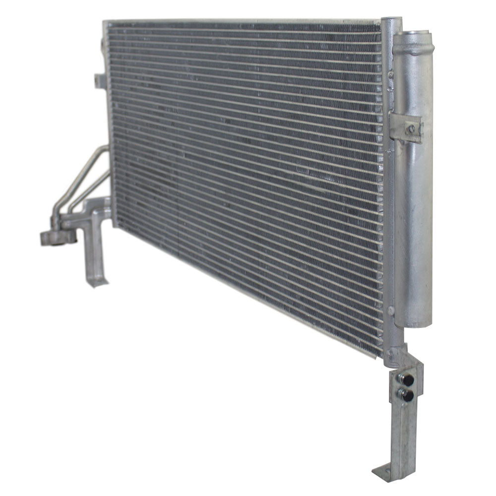 Brock Replacement A/C Condenser Assembly Compatible with 2001-2006 Santa Fe 97606-26001