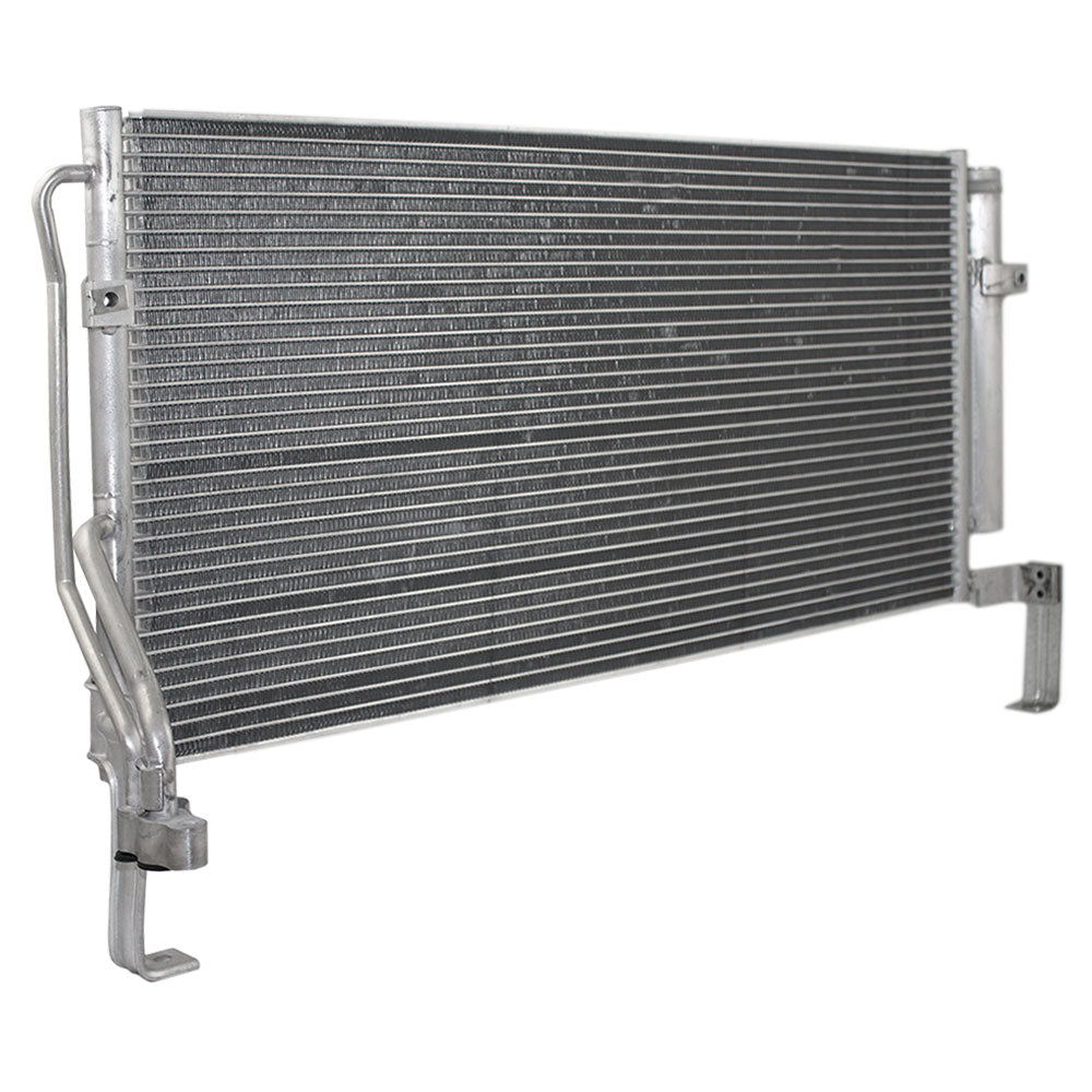 Brock Replacement A/C Condenser Assembly Compatible with 2001-2006 Santa Fe 97606-26001