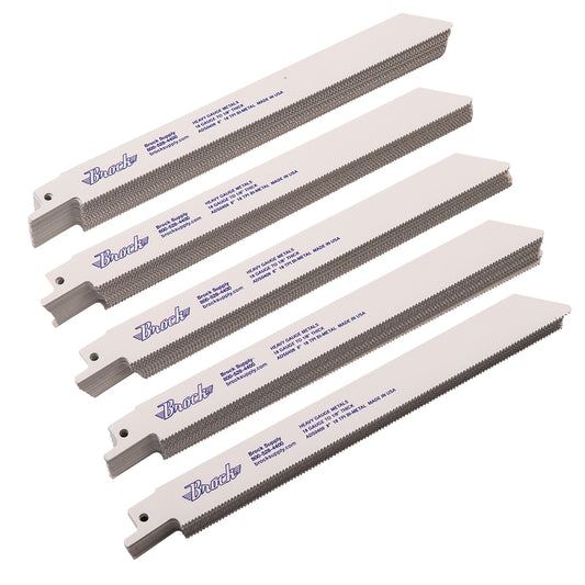 Brock Bi-Metal 8 Inch Reciprocating Saw Blade 100 Pk