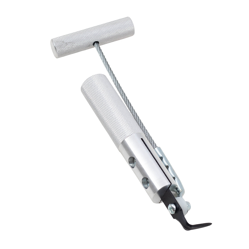 Glass Removal Auto Glass Cutt Out Cold Knife Tool 7/8" Blade w/ Steel Pull Cable for Auto Glass Repair Disposal