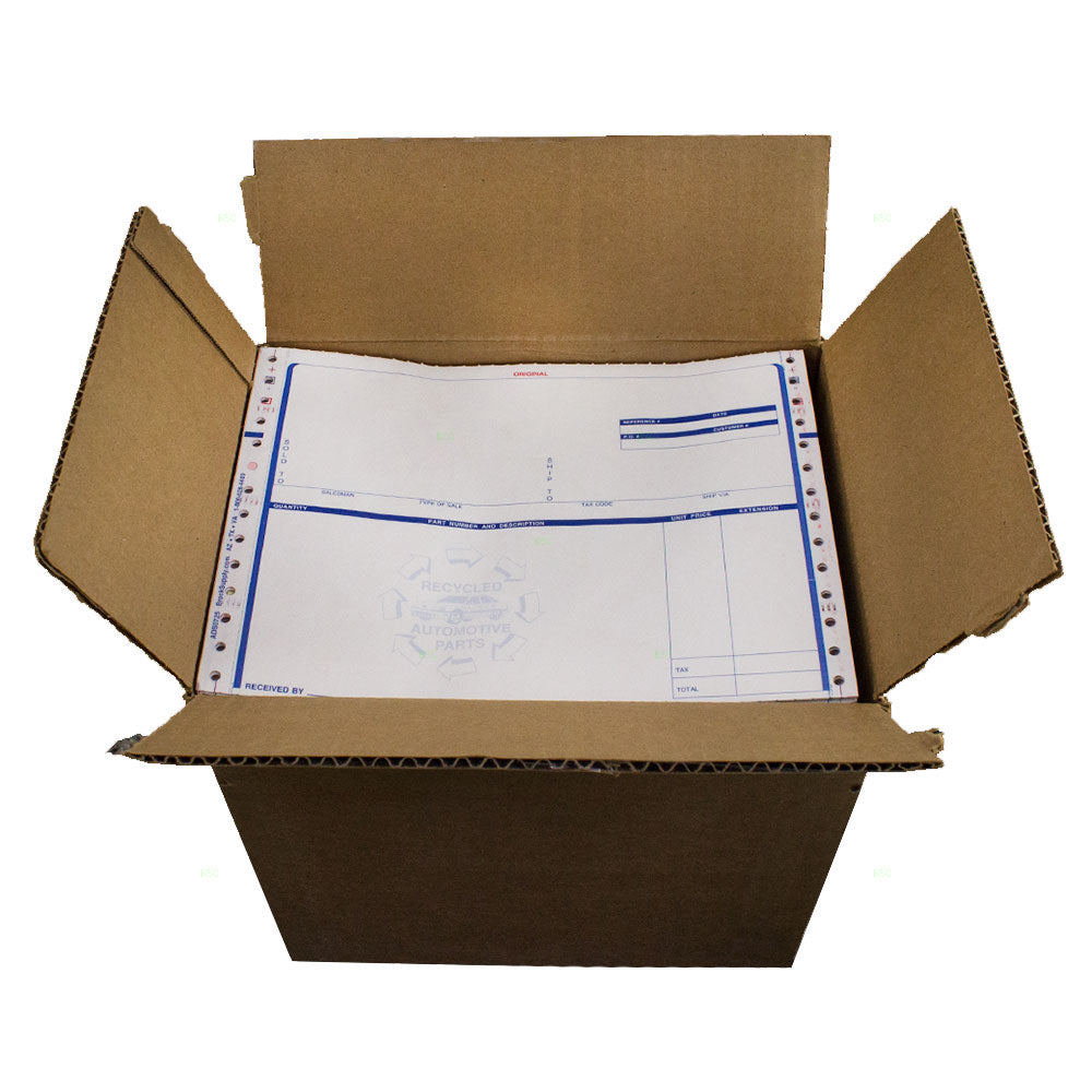 1000 Pc Box Hollander Powerlink 3-Part Invoice w/ Disclaimer Forms Purchase Order SOP Slips for Auto Repair Mechanic Service Sales Salvage