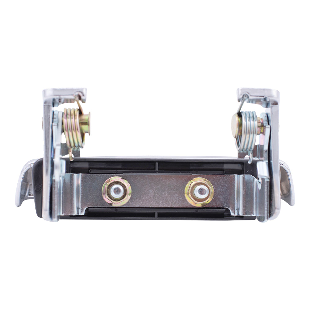 Brock Replacement Drivers Outside Exterior Front Rear Chrome Door Handle compatible with 73-86 Various Models D8BZ6522405A