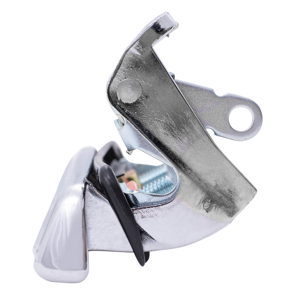 Brock Replacement Drivers Outside Exterior Front Rear Chrome Door Handle compatible with 73-86 Various Models D8BZ6522405A