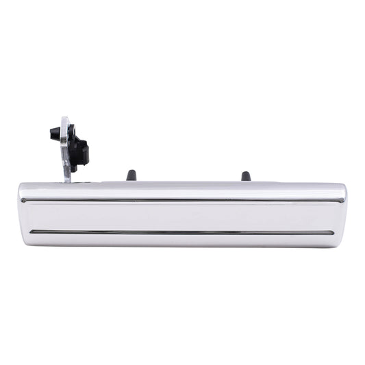 Brock Replacement Passengers Front Outside Outer Chrome Door Handle compatible with 20332644