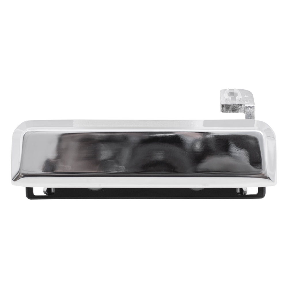 Brock Replacement Drivers Outside Exterior Chrome Door Handle Replacement for 79-93 Various Models E3FZ5822405A