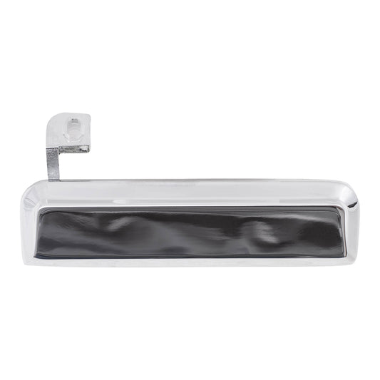 Brock Replacement Passengers Outside Exterior Chrome Door Handle Replacement for 79-93 Various Models E3FZ5822404A