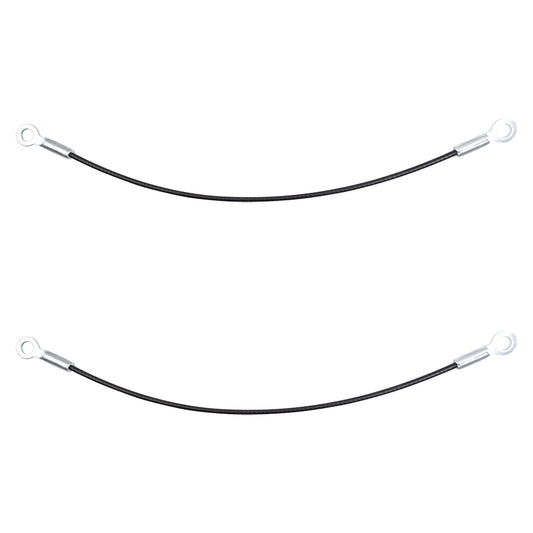 Brock Replacement Tailgate Cables 2 Piece Set Compatible with 1973-1991 Blazer and 73-91 Jimmy