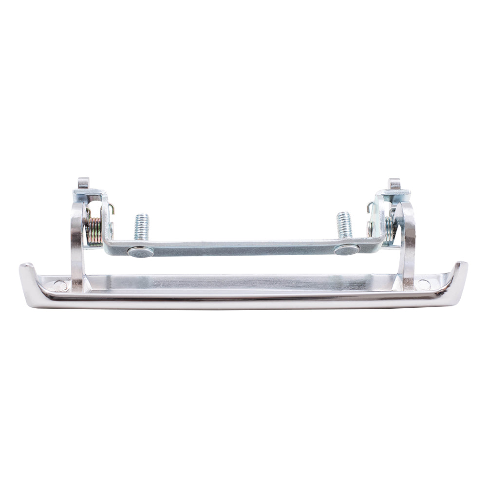 Brock Replacement Chrome Tailgate Handle Compatible with 80-86 720 Pickup Truck 9053011W00