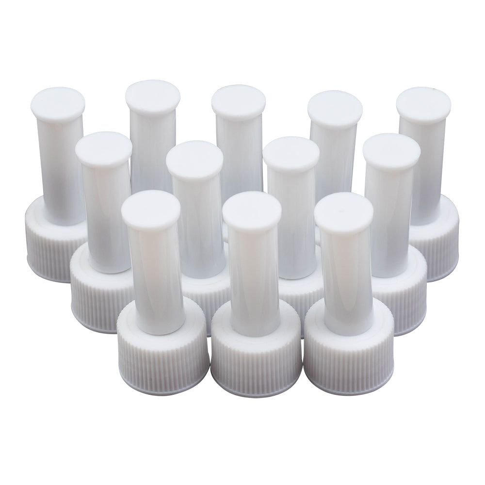 12 Pc 1 Dozen Replacement Tips and Caps Set for 2 oz Keeptrak Paint Markers Automotive Industrial Art Crafts