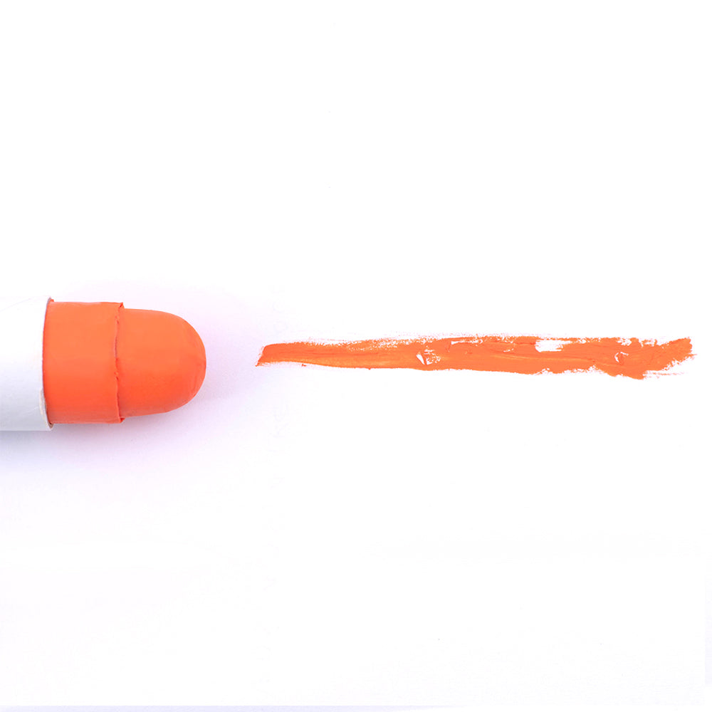 Brock Orange E Paintstiks - High Intensity Solid Paint Marking Crayon - Multi-Surface - Fast Drying - Wear & Water Resistant For Dimly Lit Areas – Dozen