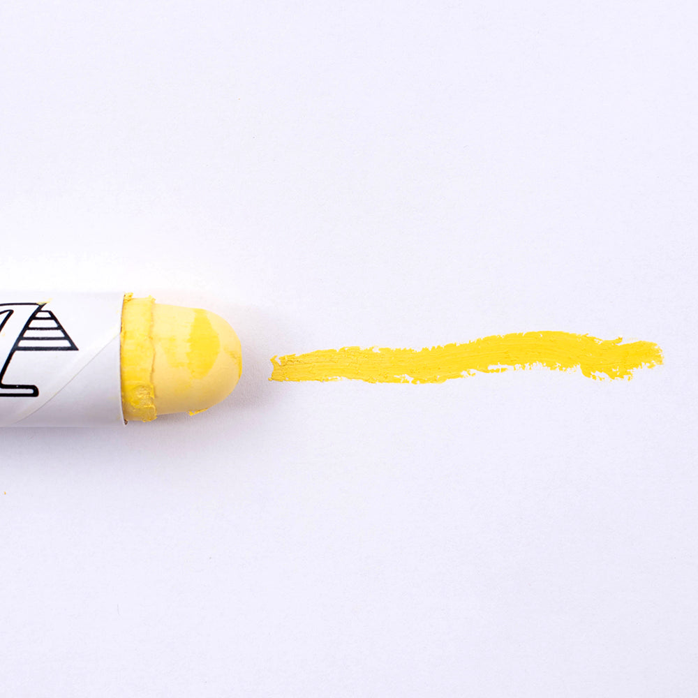 Brock Yellow E Paintstiks - High Intensity Solid Paint Marking Crayon - Multi-Surface - Fast Drying - Wear & Water Resistant For Dimly Lit Areas – Dozen