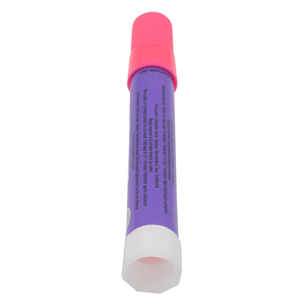 Sakura Fluorescent Pink Solid Paint Markers 12 Piece Set Dozen Auto Art Car Dealer Twist Up for Indoor & Outdoor Various Surfaces 14F-392F
