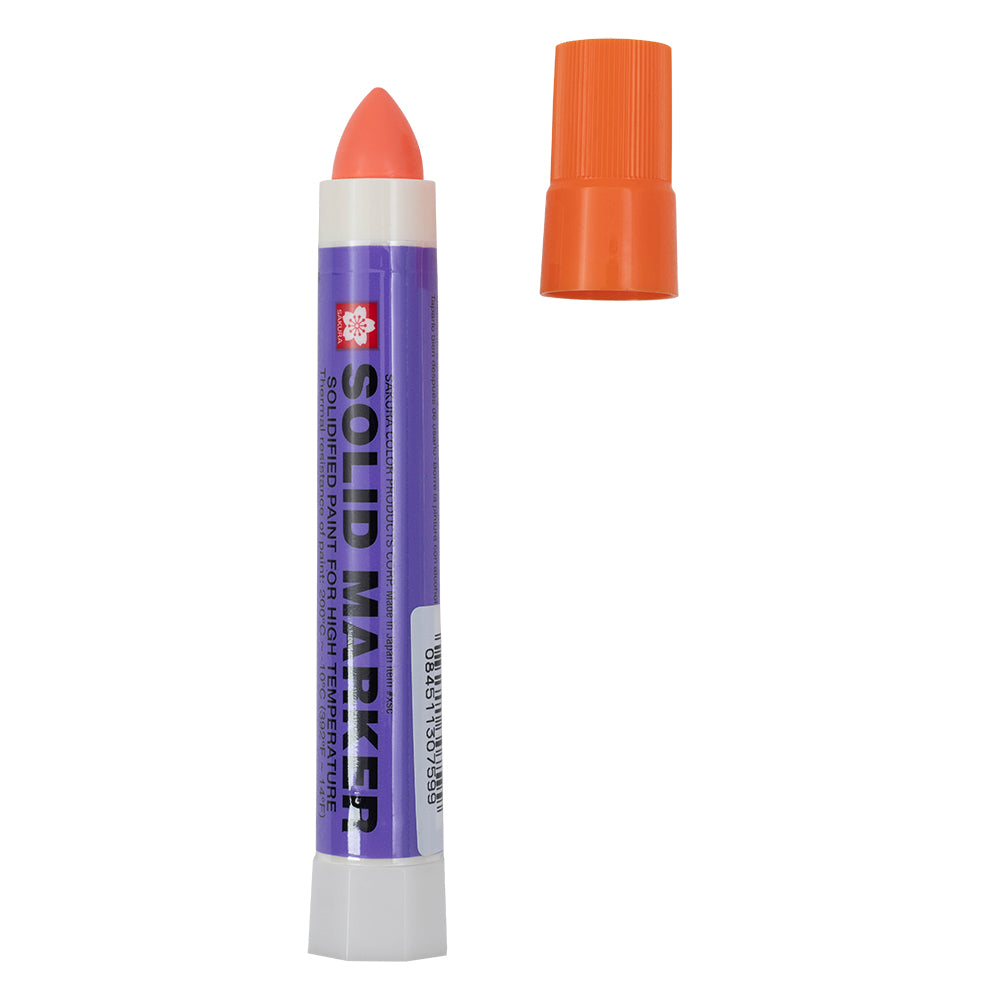 Sakura Orange Solid Paint Markers 12 Piece Set Dozen Auto Art Car Dealer Twist Up for Indoor & Outdoor Various Surfaces 14F-392F