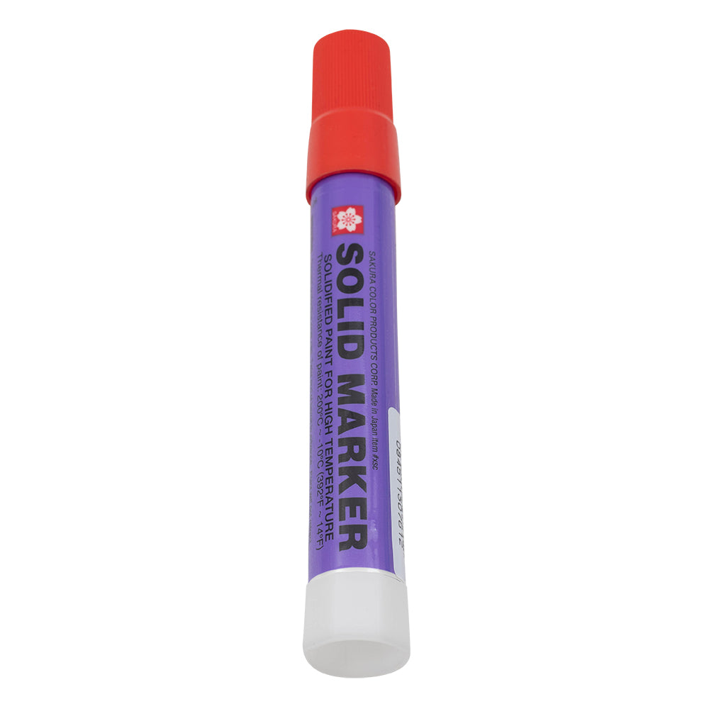 Sakura Red Solid Paint Marker 12 Piece Set Dozen Auto Art Car Dealer Twist Up for Indoor & Outdoor Various Surfaces 14F-392F