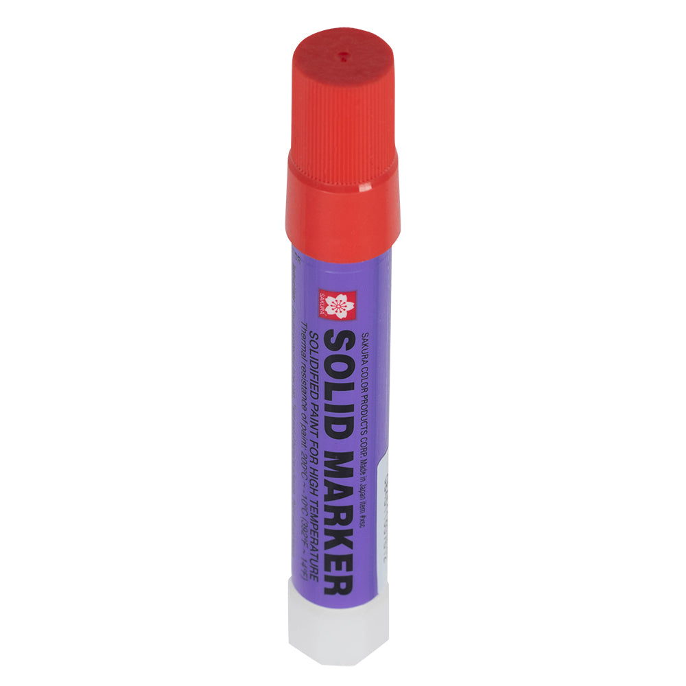 Sakura Red Solid Paint Marker 12 Piece Set Dozen Auto Art Car Dealer Twist Up for Indoor & Outdoor Various Surfaces 14F-392F
